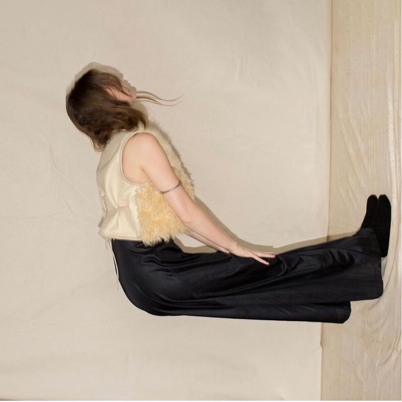 Milena Silvano Zazen vest in cream - Picture 9 of 9